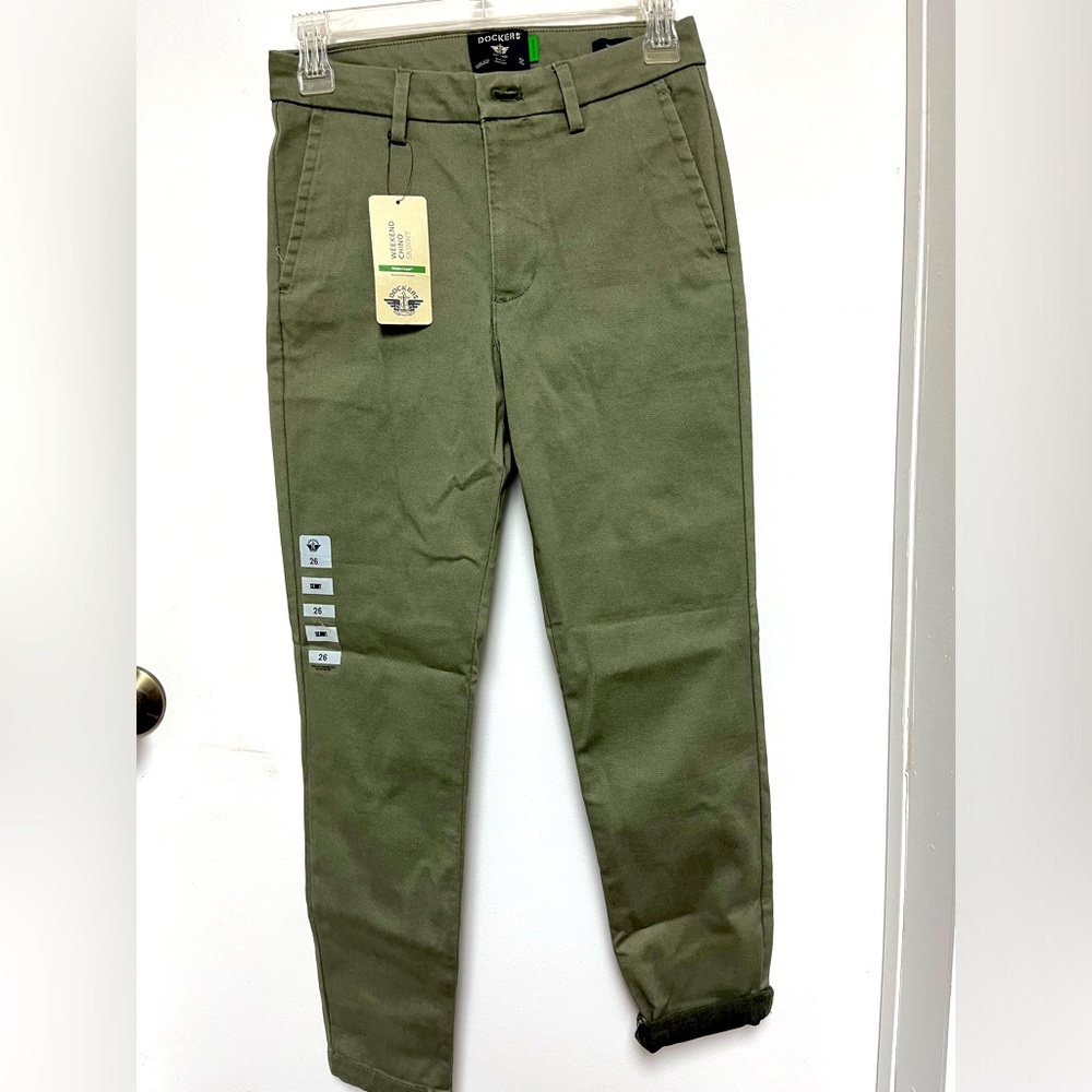 Dockers skinny chino ankle pants